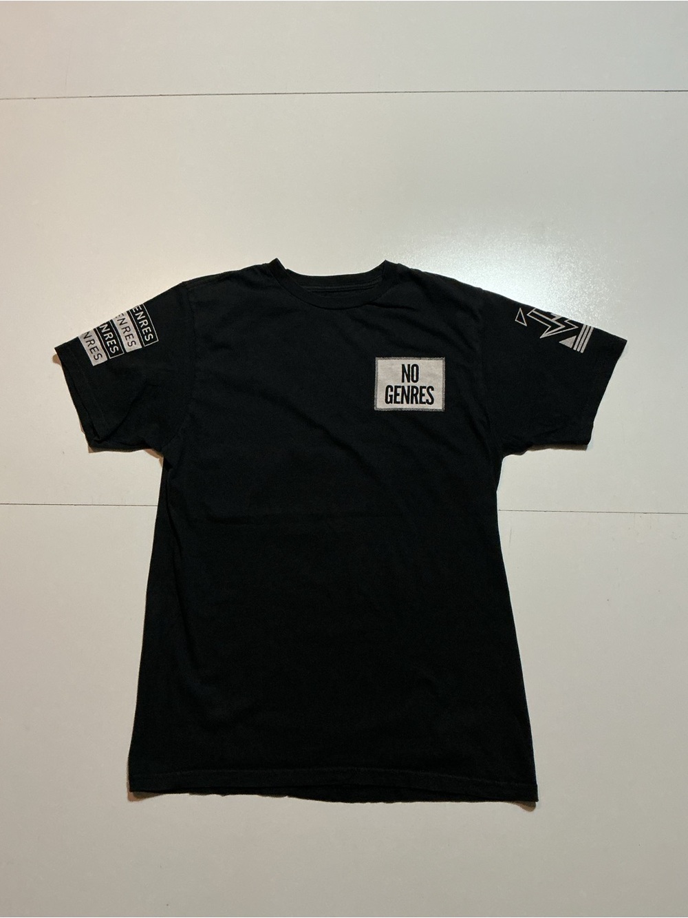 Damascus No Genres Music Has No Boundaries DJ Jaul Black Graphic T-Shirt